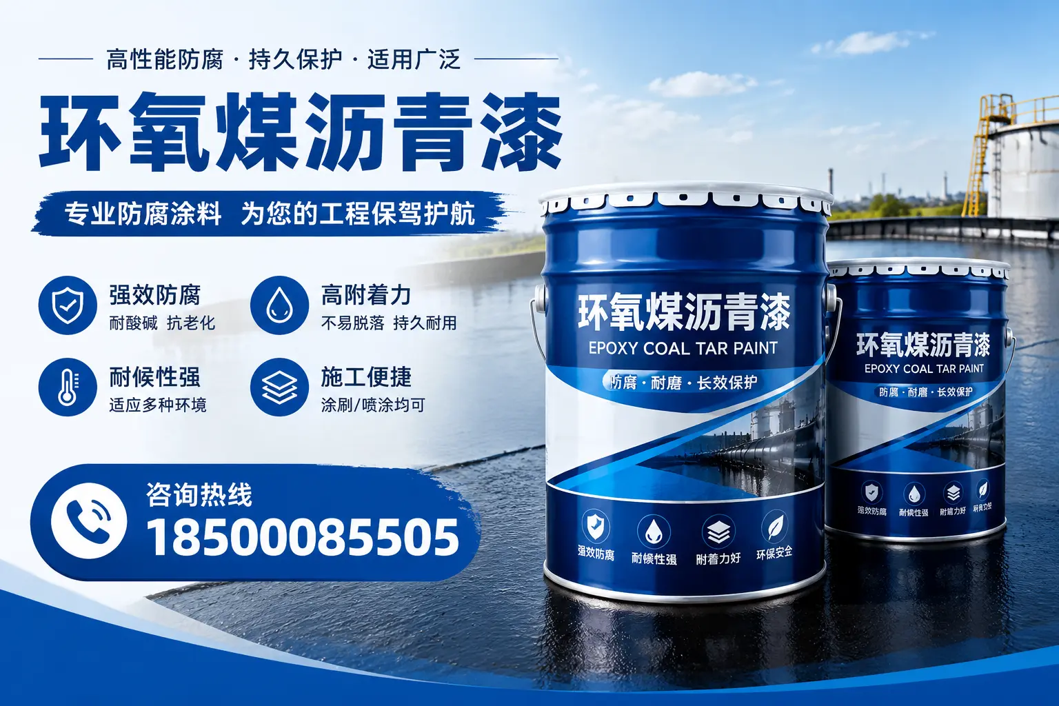 环氧煤沥青漆与其他漆类的比较，兰州用户的选择依据